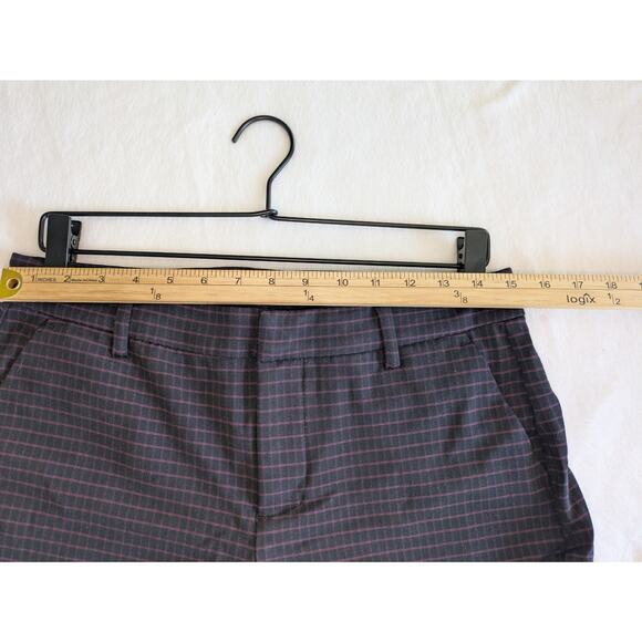 Liverpool Black/Red Renee Straight Leg Mid Rise Dress Pants Womens 8/29 - Picture 6 of 10